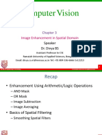 Computer Vision: Image Enhancement in Spatial Domain