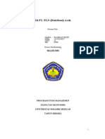 laporan Kerja Praktek di Perusahaan PT. PLN (Distribusi) Aceh