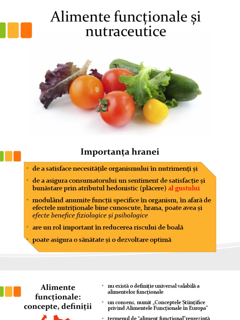 Alimente Functionale Si Nutraceutice | PDF