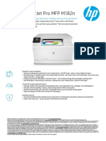 HP Color Laserjet Pro MFP M182N: Get High-Quality Colour, Fast Printing, and Smart Mobility and Security Solutions