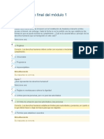 Cuestionario Final Del Módulo 1