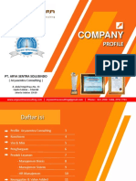 COMPANY PROFILE ARYASENTRA Consulting - Update