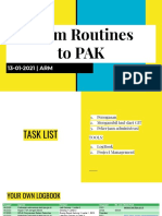 From Routines To PAK