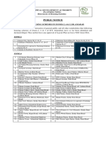 Public Notice: Capital Development Authority Planning Wing Directorate of Housing Societies