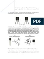 Pengertian FET Dan MOSFET