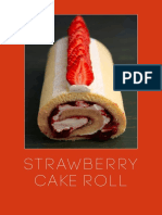 Strawberry Cake Roll Recipe