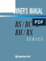 Daewoo Bus Owners Manual