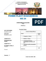 Hydropower Calculations Lab Report