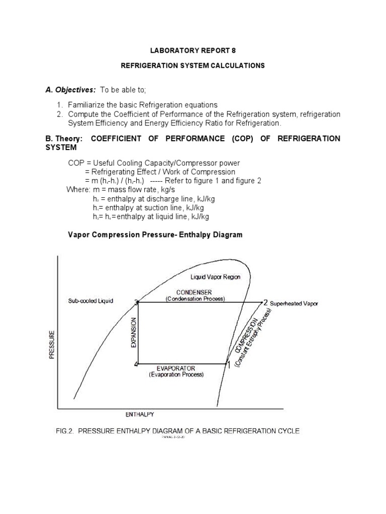 Me Lab 8 PDF Air Conditioning Enthalpy