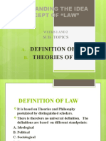 Week 1 and 2 - Understanding The Idea and Concept of Law-1