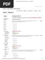 Unit 7 - Week 6: Assignment 6