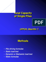 3 Axial Capacity of Single Pile