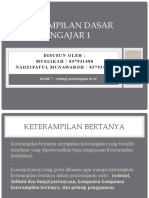 Keterampilan Dasar Mengajar 1 - Modul 7