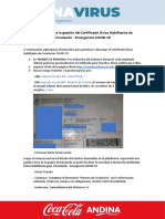 Instructivo para Certificado Único Habilitante de Circulación