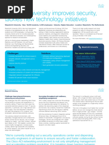 Case Study Maastricht University