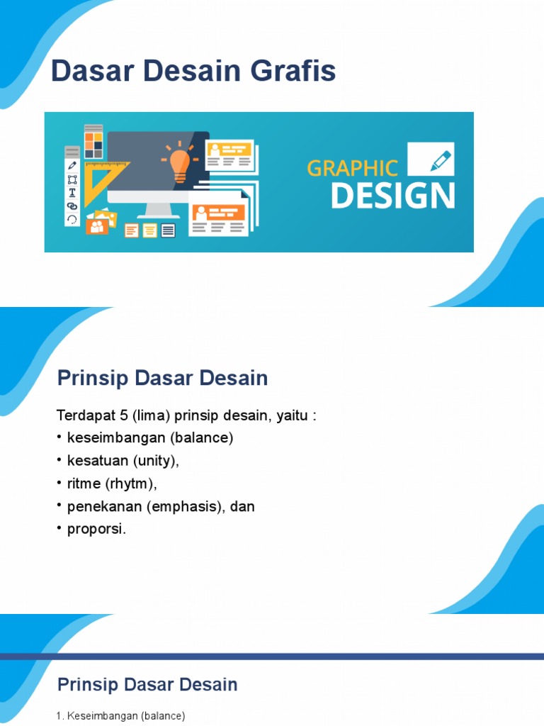 Prinsip Dasar Desain Grafis | PDF