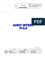 PI-9.2 Audit Intern