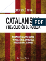 Jordi Solé Tura - Catalanismo y Revolucion Burguesa