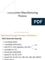 Transformer Manufacturing Processes