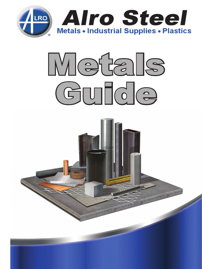 Guia de Metais Alro 2017 - Tabelas e Propriedades, PDF, Rolling  (Metalworking)