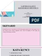 LAPORAN KASUS ANASTESI (KESADARAN MENURUN) RASIYDAH HELFIANA. Dha