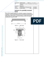 Example: Fire Resistance of A Partially Encased Composite Steel Beam