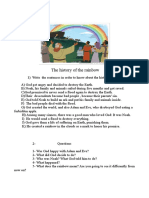 The History of The Rainbow Reading Comprehension Exercises Writing Creative W - 98644