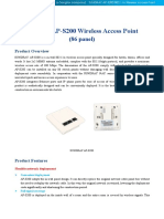 Sundray AP-S200 Wireless Access Point: (86 Panel)