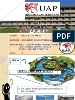 Deterioro ambiental y calentamiento global