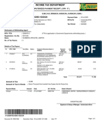 Income Tax Department: Computerized Payment Receipt (CPR - It)