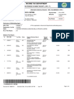 Income Tax Department: Computerized Payment Receipt (CPR - It)