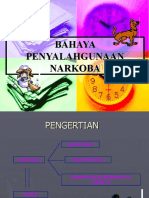 BAHAYA PENYALAHGUNAAN NARKOBA