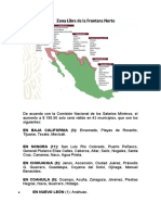 Ciudades Frenterizas de Salario Mínimo