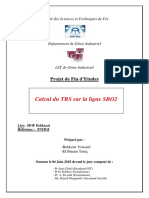 Calcul Du TRS Sur La Ligne SBO - Youssef BEKKOUR - 4802