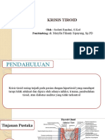 Krisis Tiroid - (Seslatri Randeni G1A219064)