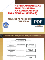 Pembiayaan, Penyaluran, Informasi Pengambilan Dan Pelaporan PMT-AS