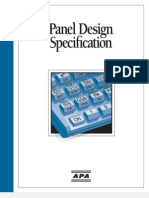 Panel Design Specification