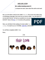 Hair Love Worksheet Around The Short Movie and The Picture Stories Worksheet Templates Layouts Writin - 132644