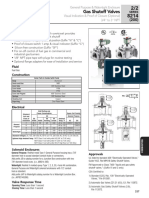 Asco Series 214 Gas Shutoff Catalog