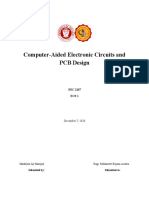 Computer-Aided Electronic Circuits and PCB Design: NEC 2107 Ece 1