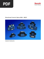 Directional Control Valves NG6 NG25: Industrial Hydraulics