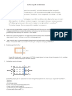 Soal Fluk Magnetic Dan GGL Induksi