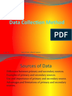 Data Collection Methods 2019