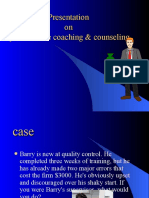 Presentation On Performance Coaching & Counseling