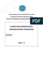 Silabo Por Competencias Comunicacion y Redadaccion9