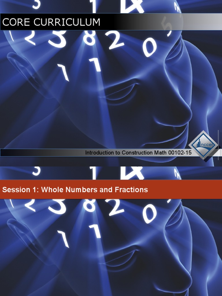 Construction Math: Fractions & Operations | PDF | Arithmetic | Numbers