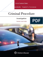 Criminal Procedure - Investigation (Aspen Casebook Series)
