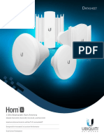 Atasheet: 5 GHZ Beamwidth Horn Antenna