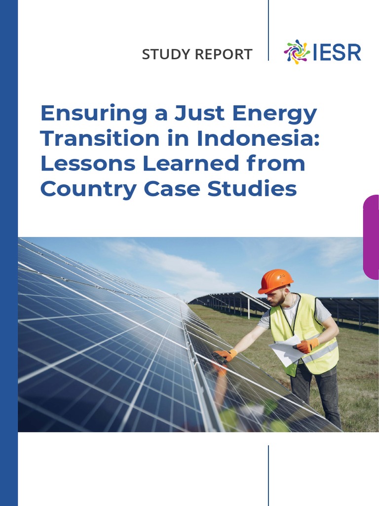 A Just Energy Transition | PDF | Renewable Energy | Solar Power