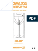 Manuale Delta WASP 40100 Clay